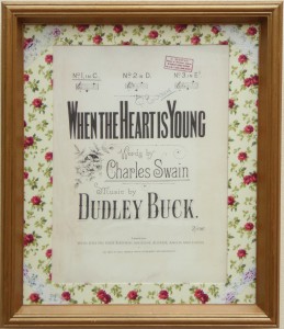 'When the Heart is Young' musical advert